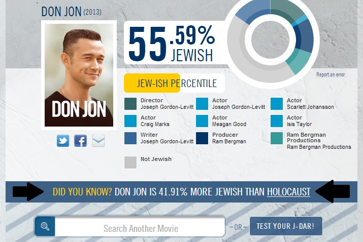 You know a movie is bad when it's more Jewish than the Holocaust.