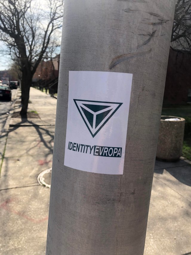 Identity Evropa sticker