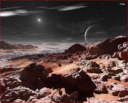 Sunny Day On Pluto