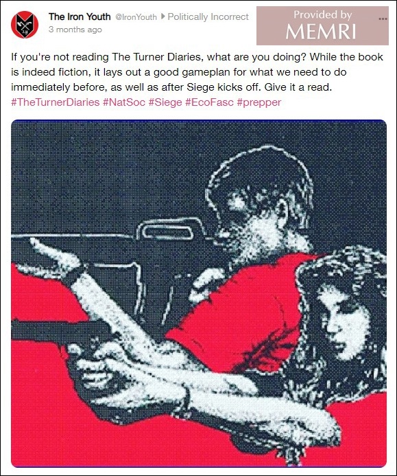 The Turner Diaries used as a gameplan