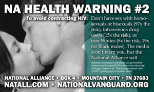 Warning about homosexual sex and its dangers. 4.25 x. 5.5